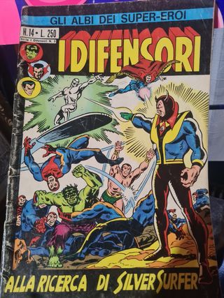 Fumetti i difensori 1-5-14-28