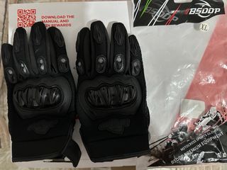Guantes motocicleta