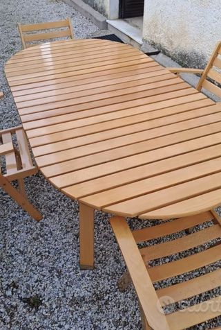 Tavolo da giardino Reguitti vintage