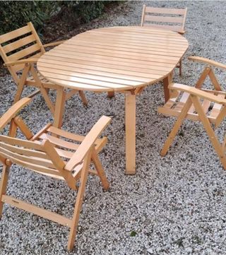 Tavolo da giardino Reguitti vintage