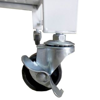 Estantería Plegable Con Ruedas Blanco NUEVO!!!