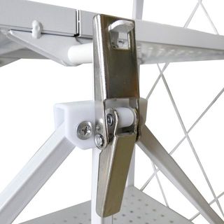 Estantería Plegable Con Ruedas Blanco NUEVO!!!