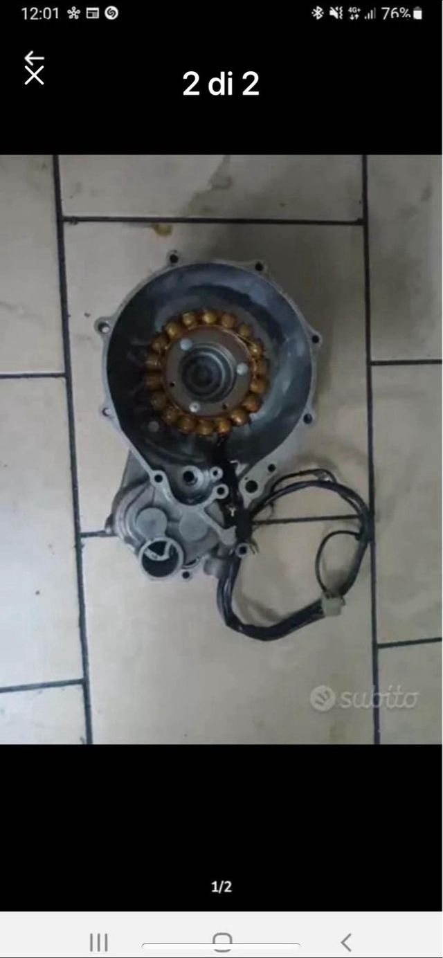 Carter e statore honda NX 650 Dominator anno 1986