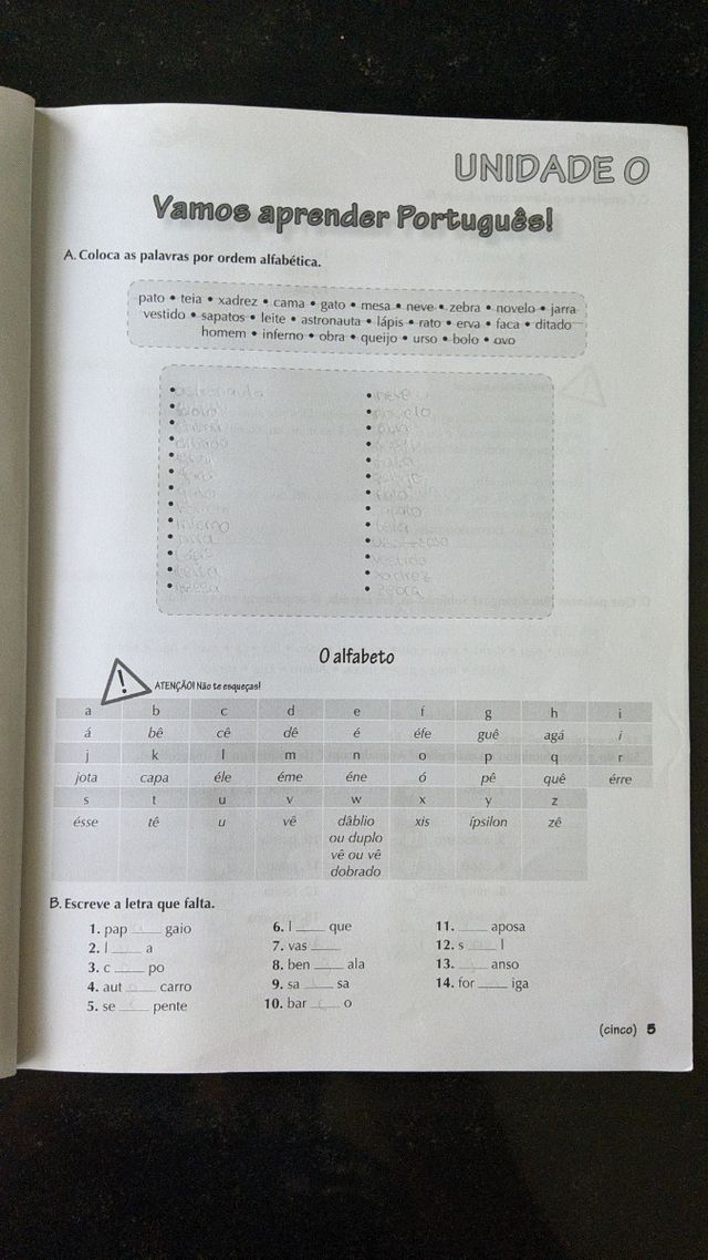 Na onda do português 1 (Caderno exerc.)
