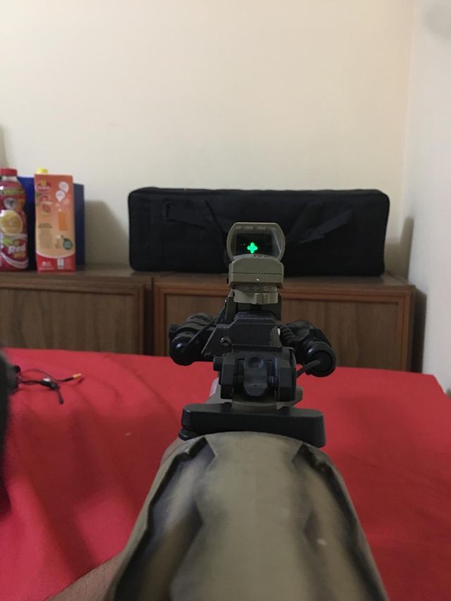 Slitta Ris Ras Porta ottica pieghevole a 45 gradi