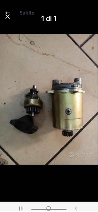 Motorino d’avviamento RX 125