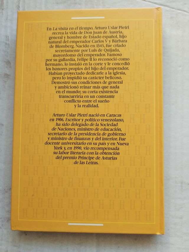 LA VISITA EN EL TIEMPO/NOVELA HISTORICA