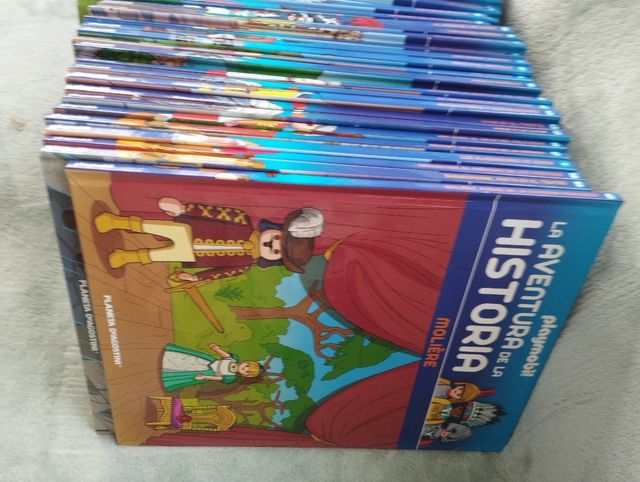 Lote de Playmobil libros