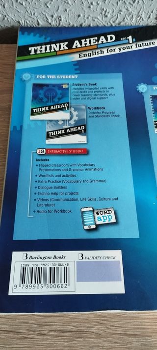 Libro de texto 1° eso inglés 