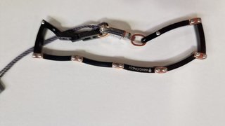 Bracciale in acciaio nuovo da uomo