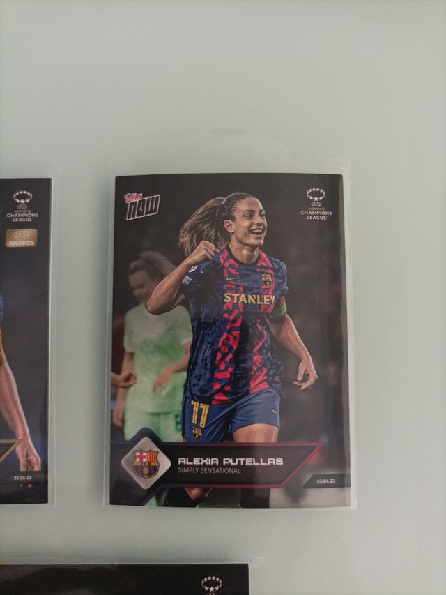 Alexia Barcelona femenino 2021-22 Topps Champions