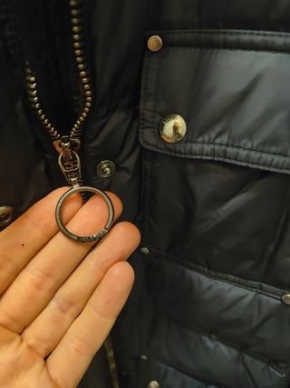 Chaqueton BELSTAFF M L Chaqueta mujer plumas XWZ