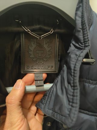 Chaqueton BELSTAFF M L Chaqueta mujer plumas XWZ