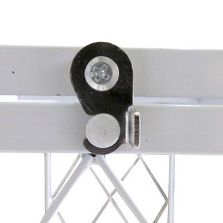 Estantería Plegable Con Ruedas Blanco NUEVO