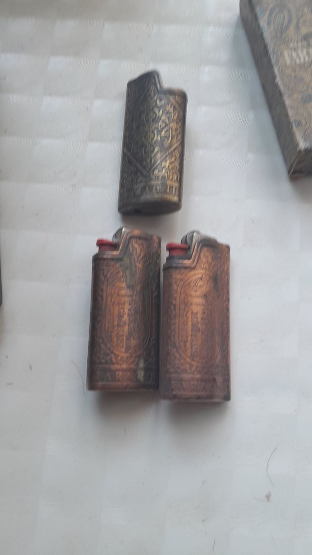 Vendo porta accendino vintage come nella foto 8pez