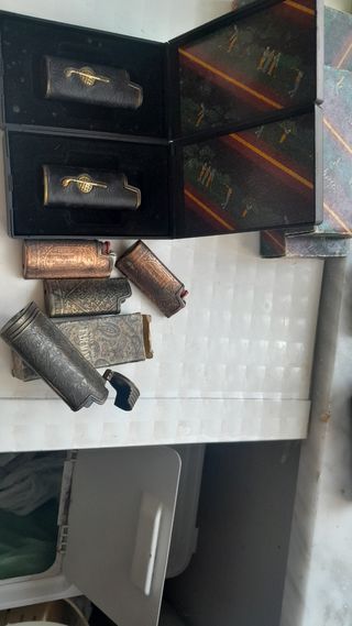 Vendo porta accendino vintage come nella foto 8pez
