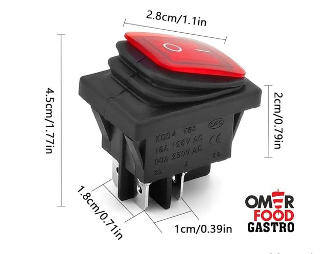 4 Interrupdor de freidora 