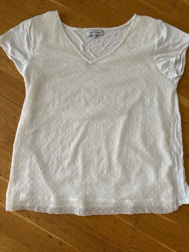 Sueter de gasa y algodon