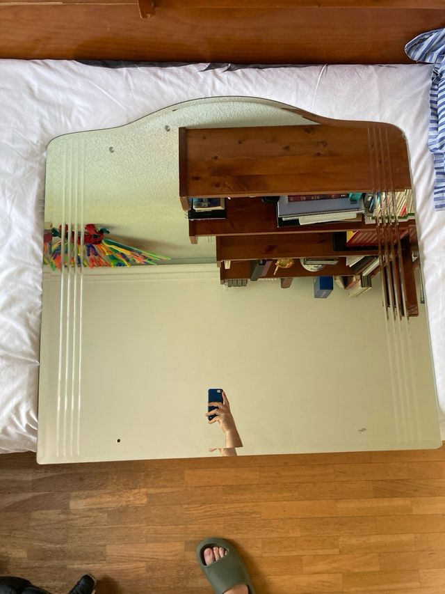 Espejo vintage 90x90 cm