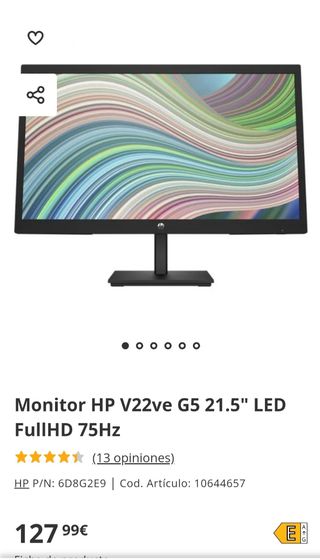 MONITOR HP V22 G5