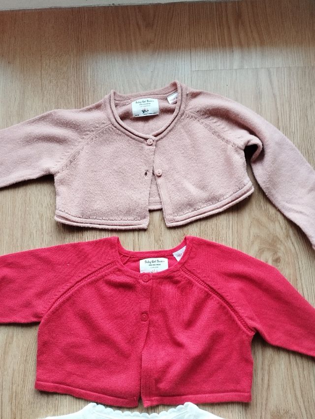 4 chaquetas punto niña 2 años