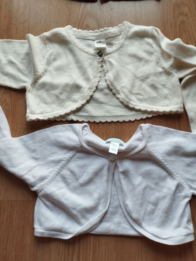 4 chaquetas punto niña 2 años