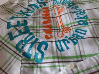 Camisa manga larga niño marca Charanga. Talla 4-5