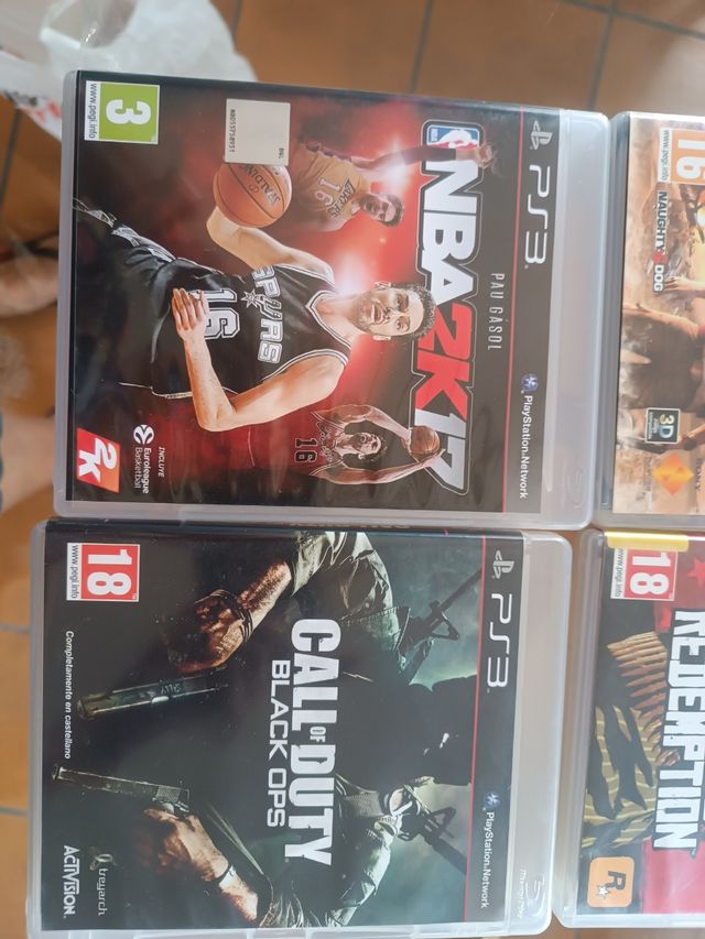 JOGOS PS3 TODOS OS 4 JOGOS POR 25€