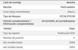 PILOTOS TRASEROS AUDI A6