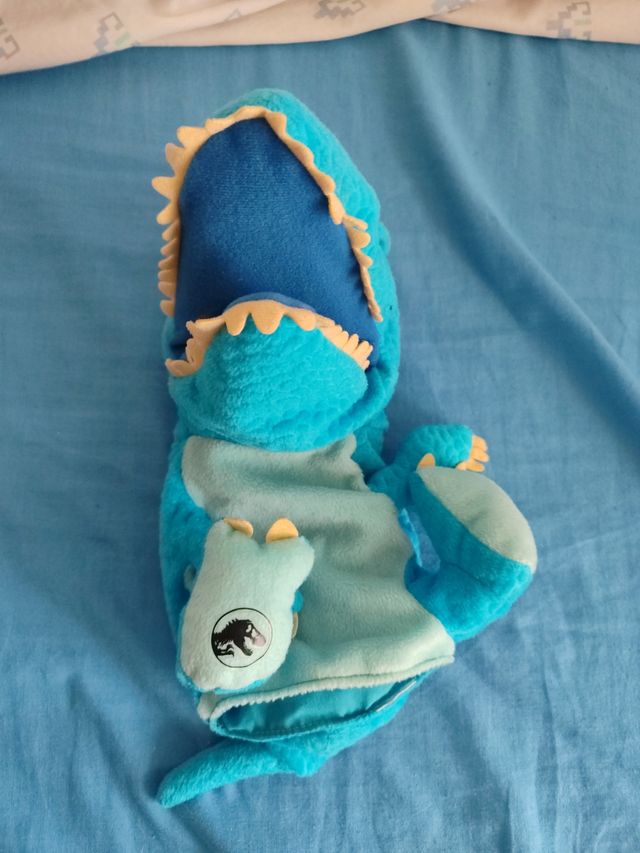 Peluche marioneta de dinosaurio Jurassic