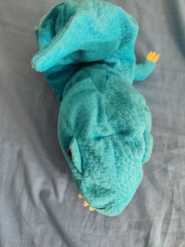 Peluche marioneta de dinosaurio Jurassic