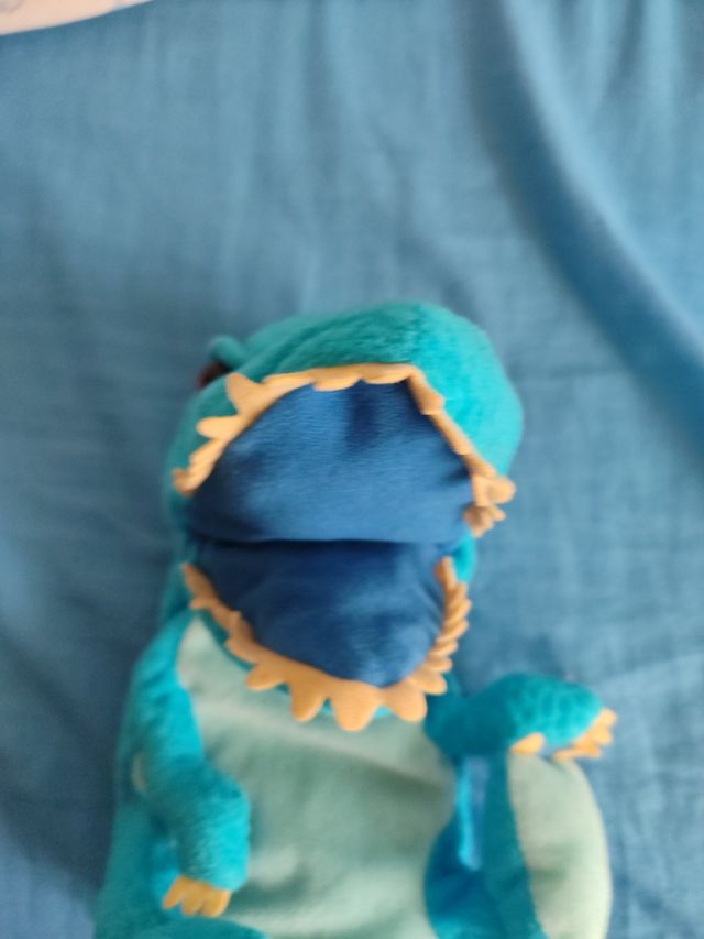 Peluche marioneta de dinosaurio Jurassic