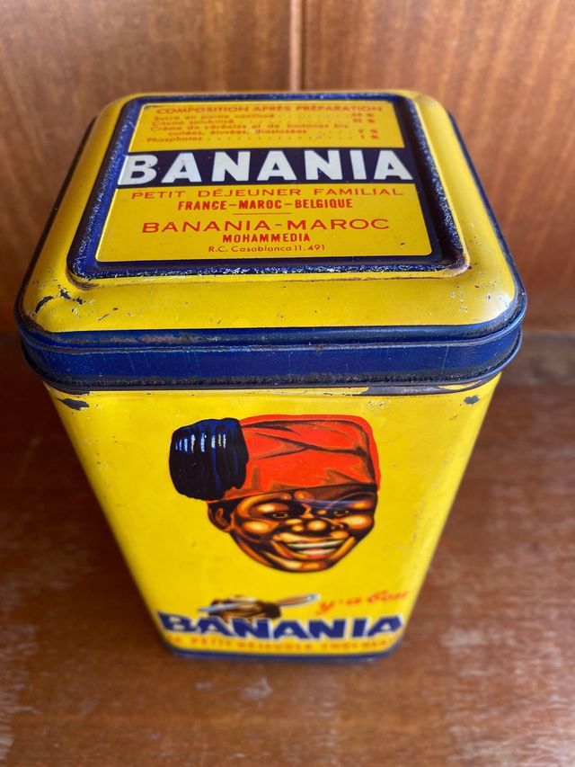 Lata Banania vintage