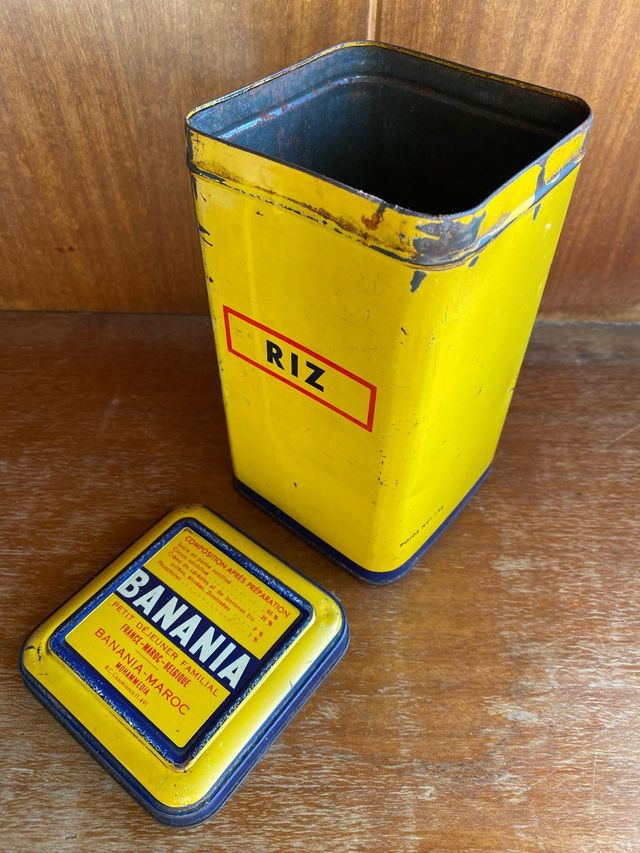 Lata Banania vintage