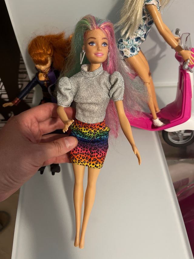 MOTO DE BARBIE CON SU MUŃECA INCLIDA y PRINC ANA