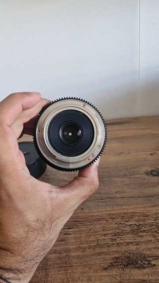 Objevtivo Samyang 14mm per canon
