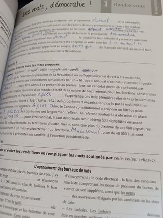 Libro de francés B1 Cahier d'activites