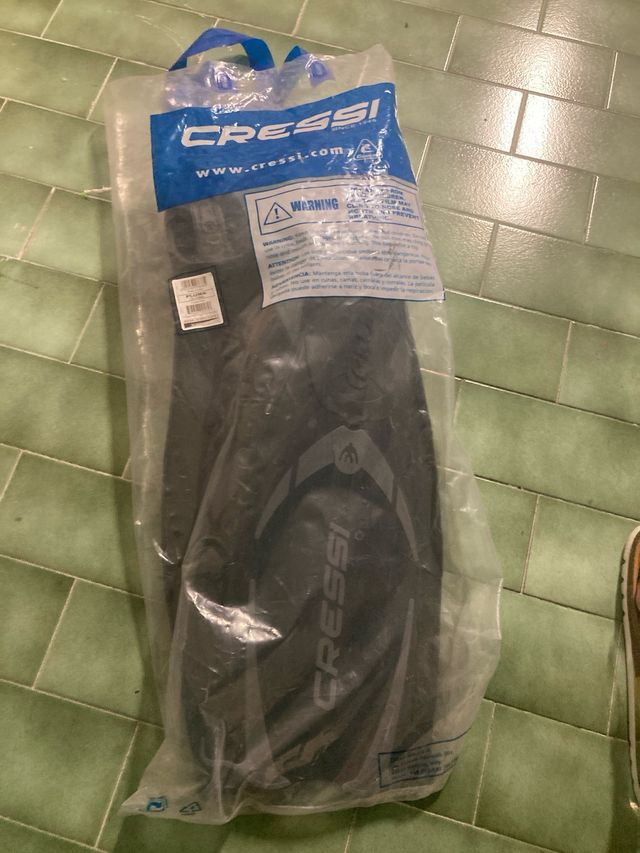 Pinne cressi nuove mai messe