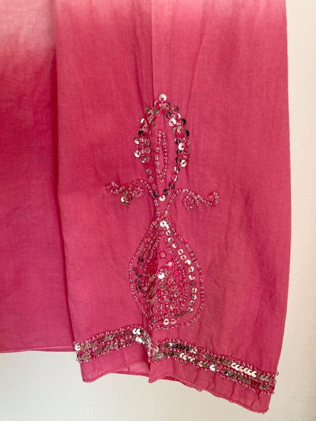 Blusa rosa fucsia sfumata vintage marcata Pimkie