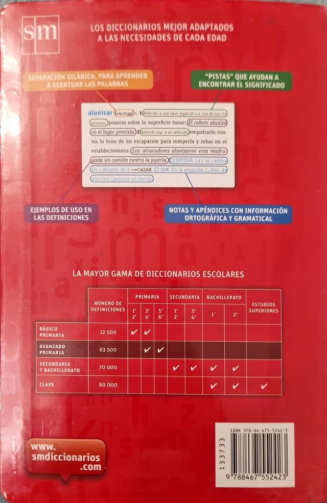 Diccionario Avanzado Primaria