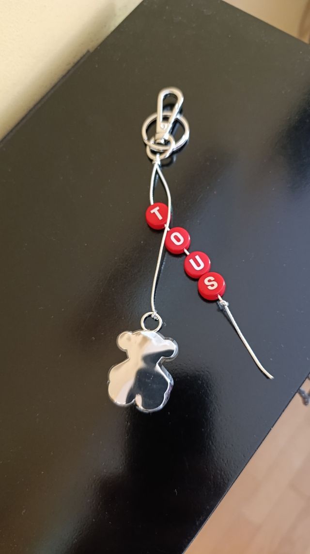 Llavero tous plateado