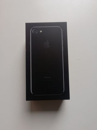 CAJA IPHONE 7 BLACK 128 GB