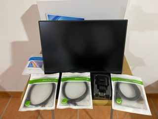 Monitor y soporte fijo