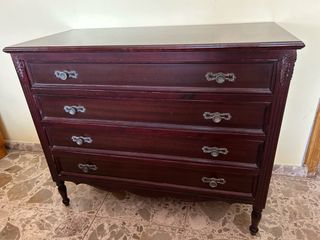 Cama de 105cm mas mesita y cajonera.