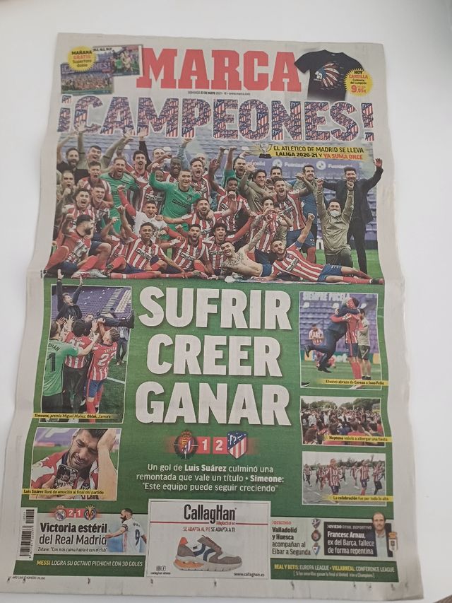 Periódicos Atlético de Madrid