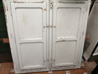 Ventanas antiguas de madera