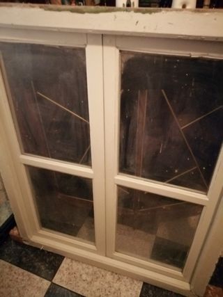 Ventanas antiguas de madera