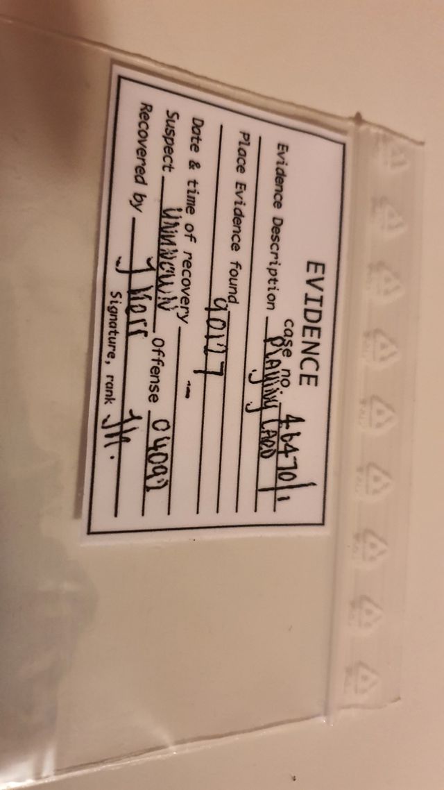 Joker Carta da Gioco Biglietto da visita