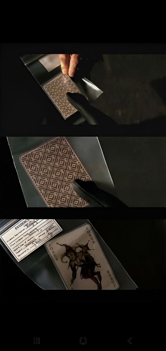 Joker Carta da Gioco Biglietto da visita