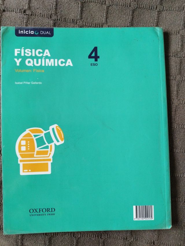 Libro Física y Química 4 ESO
